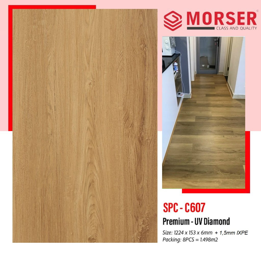 San-Nhua-hem-khoa-MORSER-6mm-607 Sàn Nhựa hèm khóa 6mm MORSER